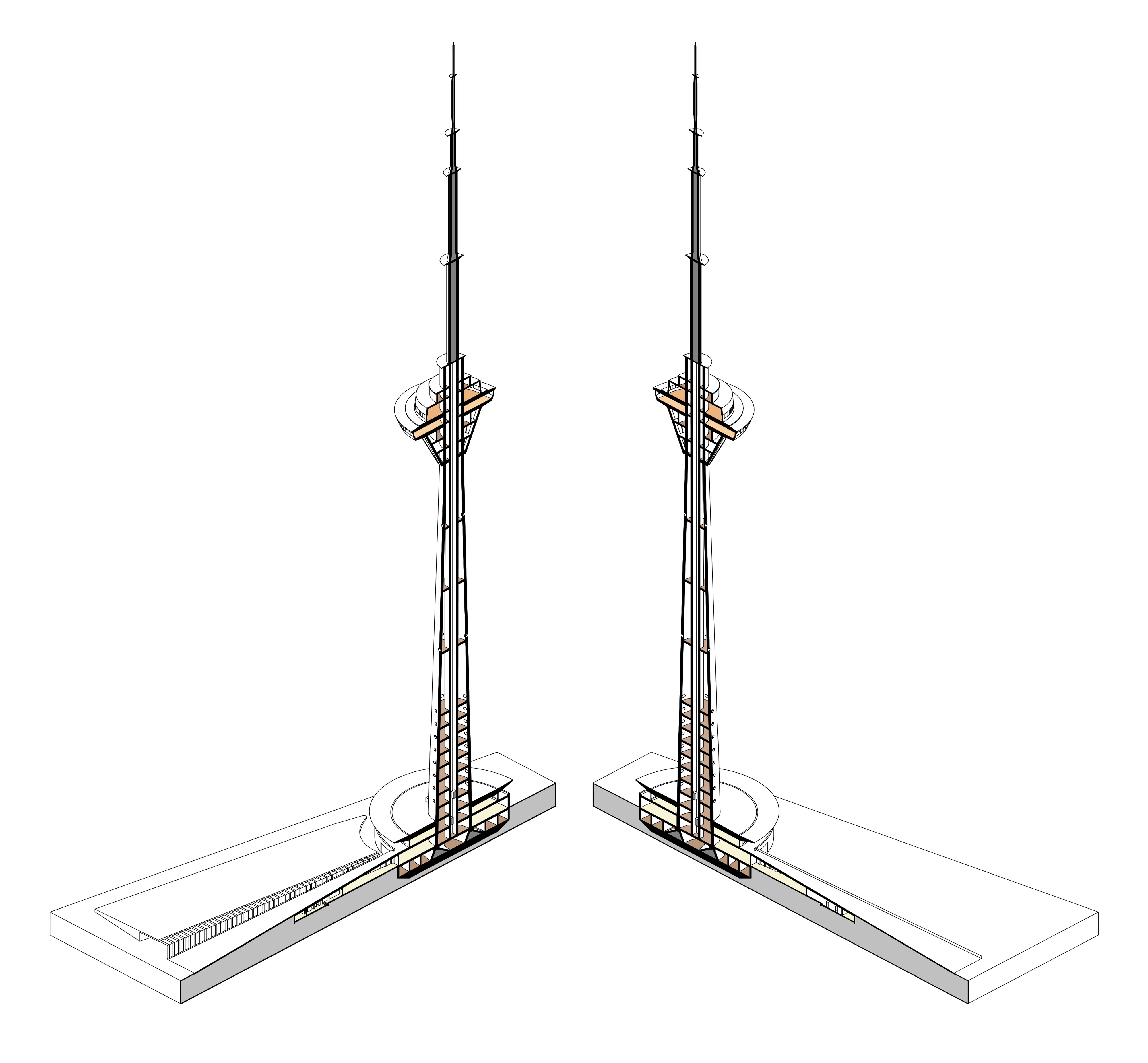 3D section