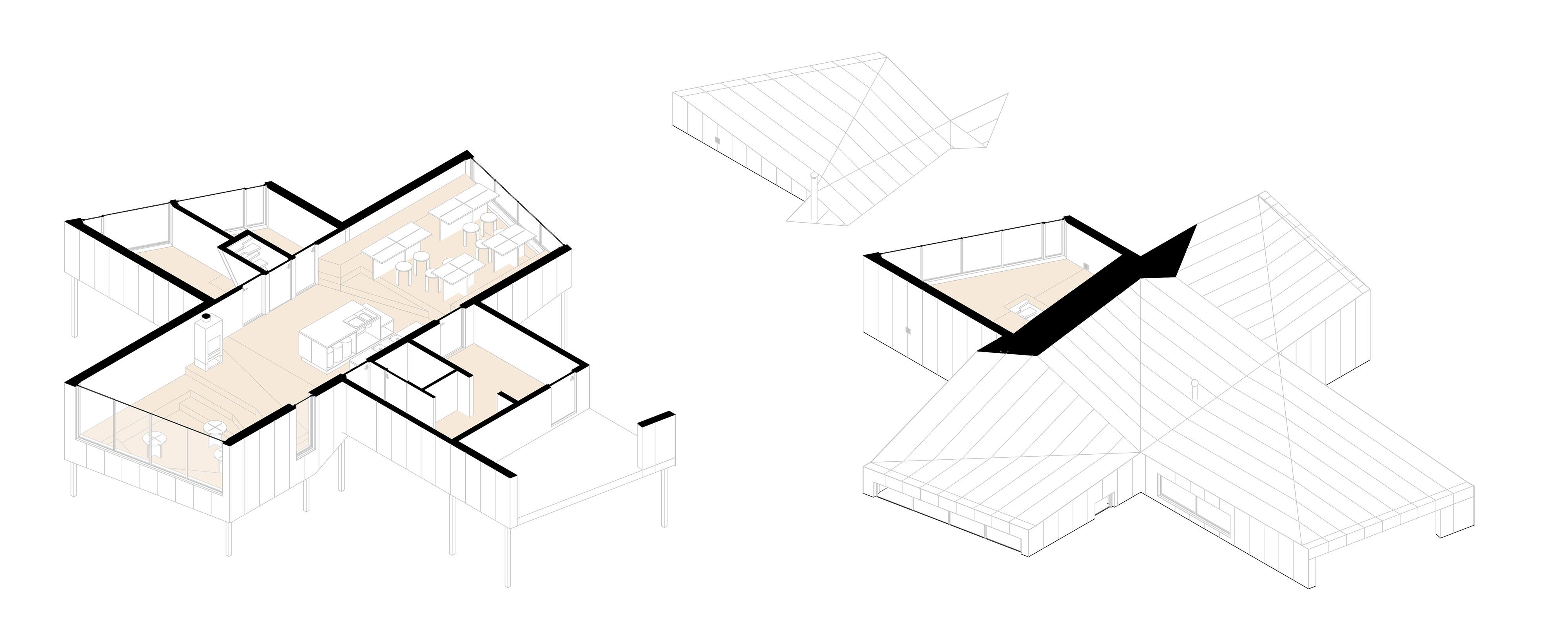 Main cabin isometric plan