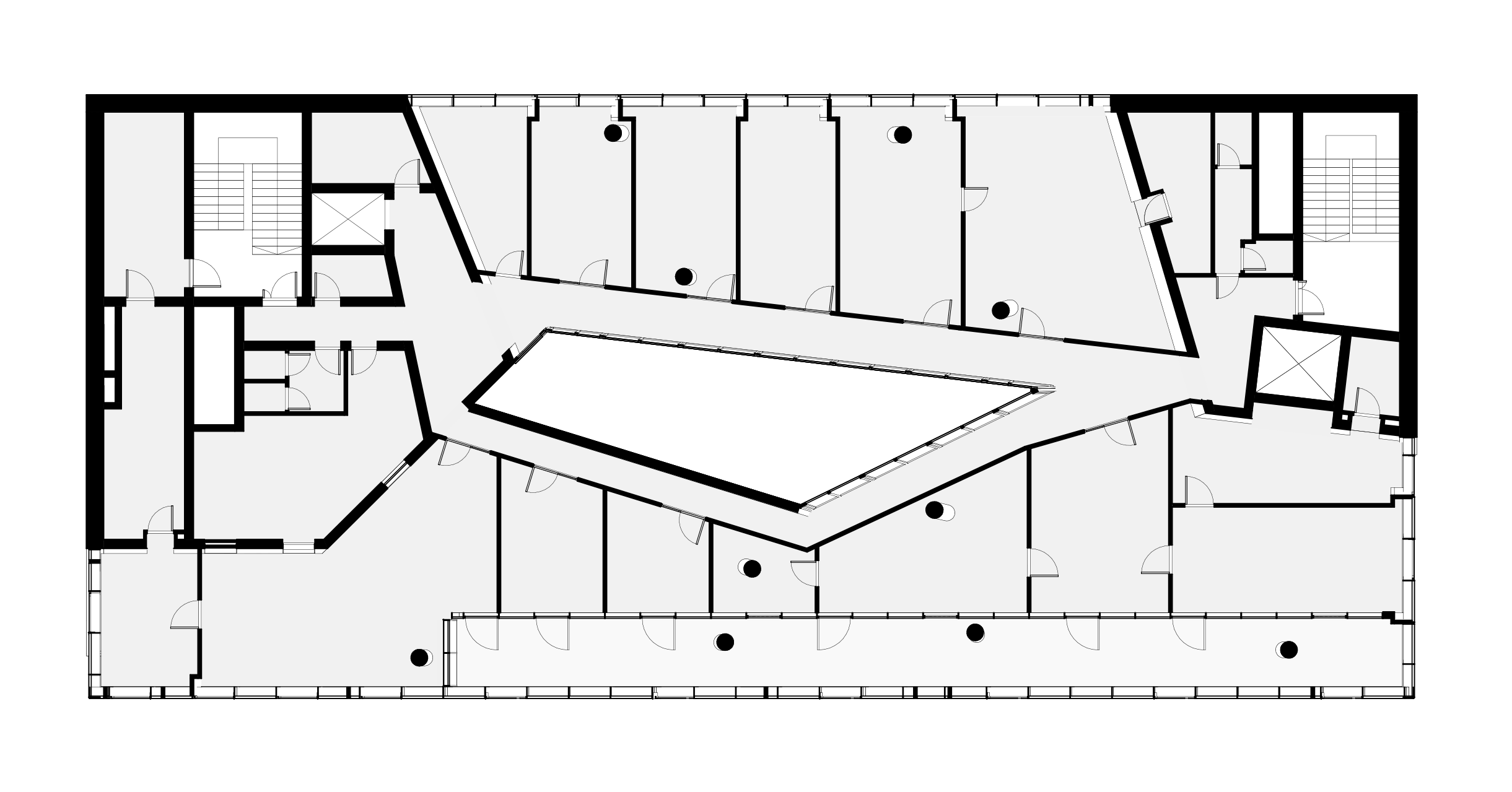 Fourth floor plan / Science center