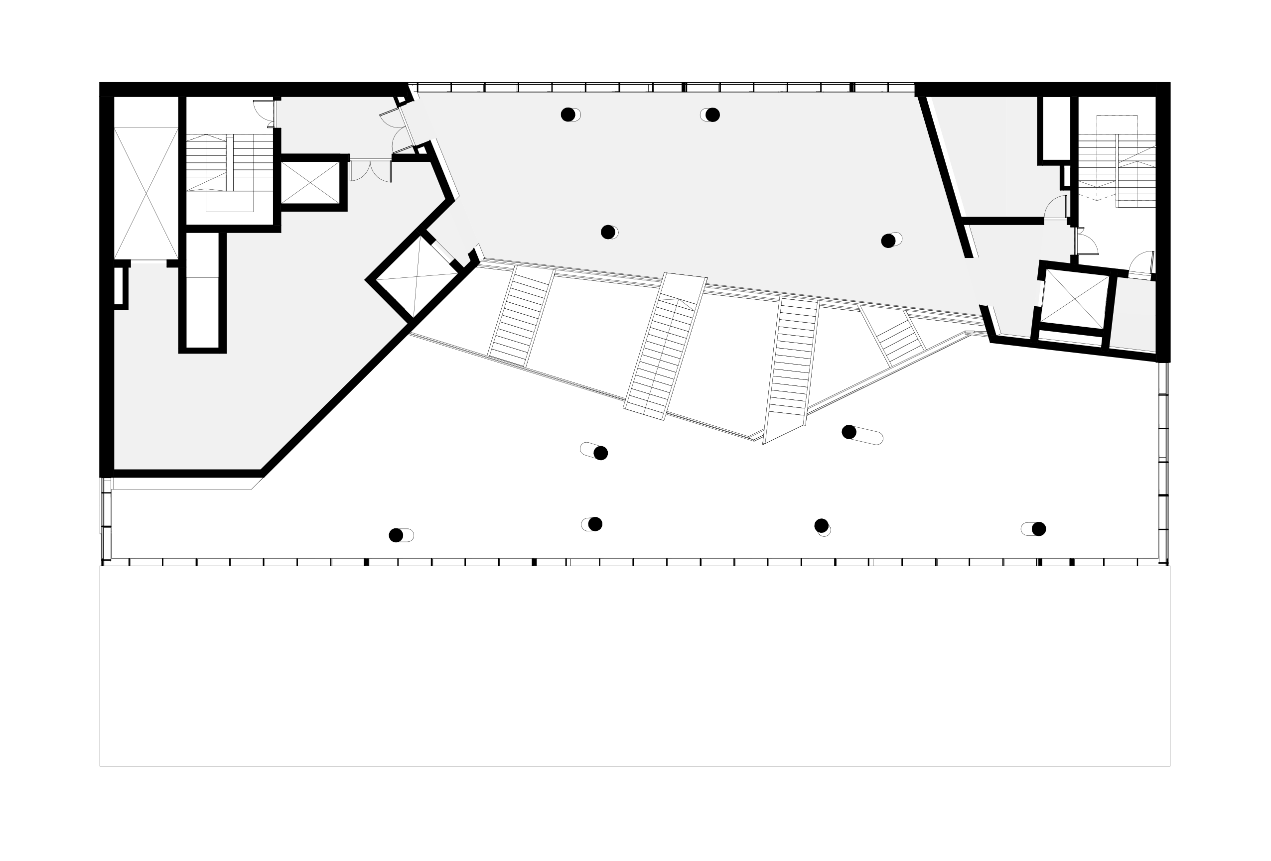 Second floor plan / Science center