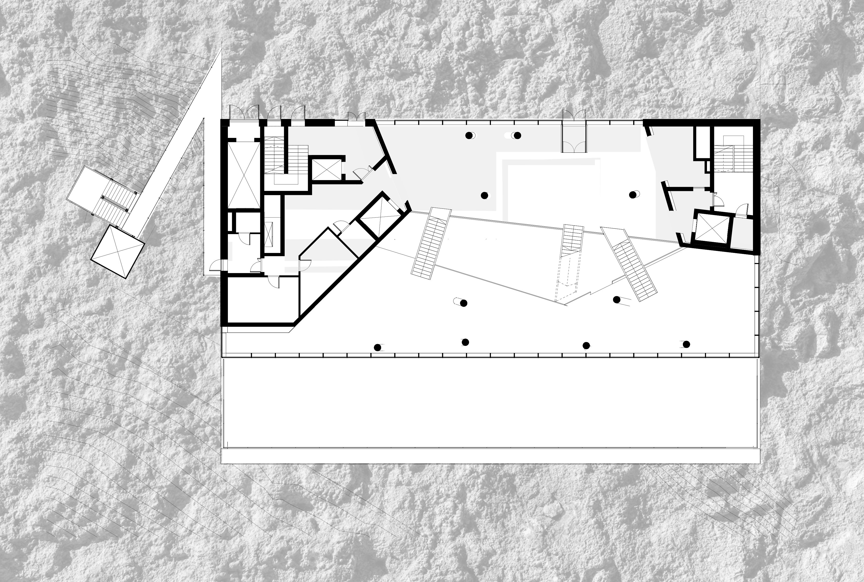 Ground floor plan / Science center