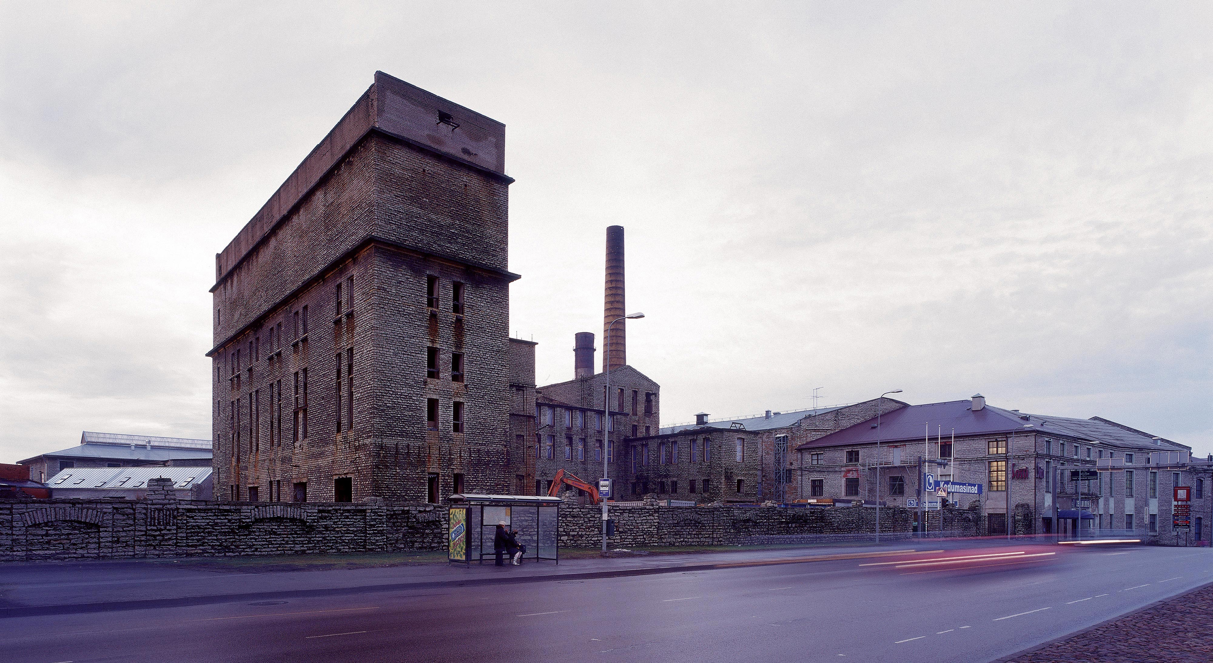 Zellulose factory ruins, 2004