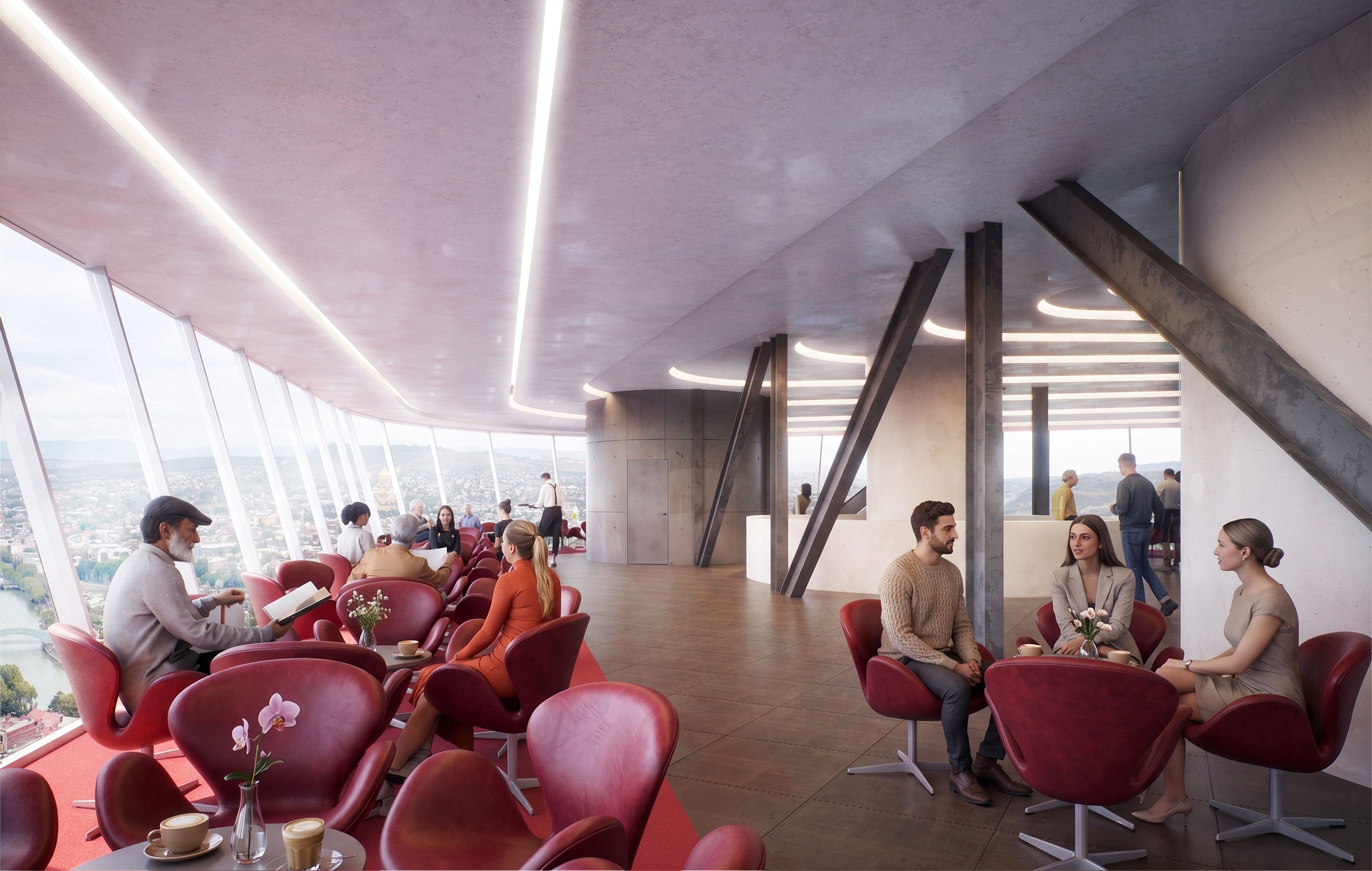 Cafe area