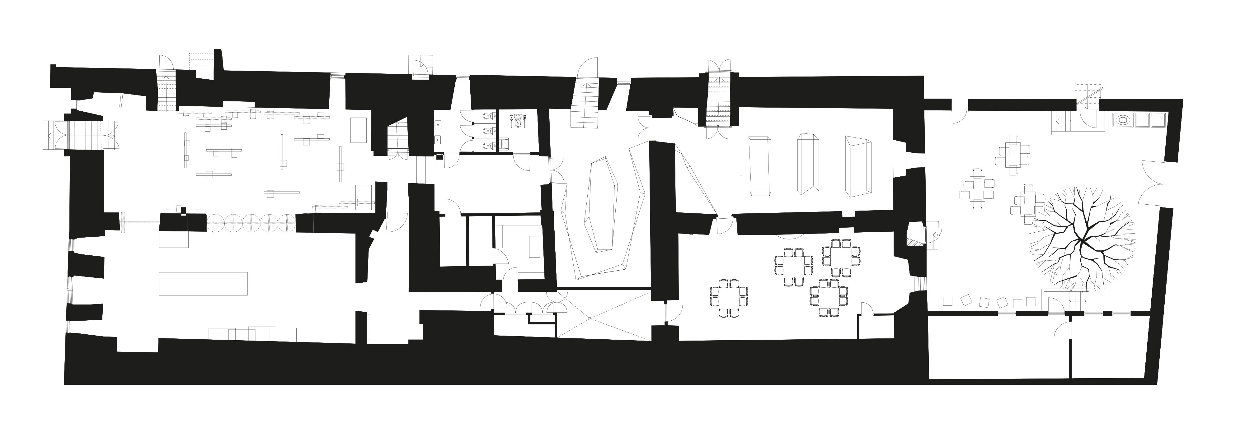 Lower floor plan