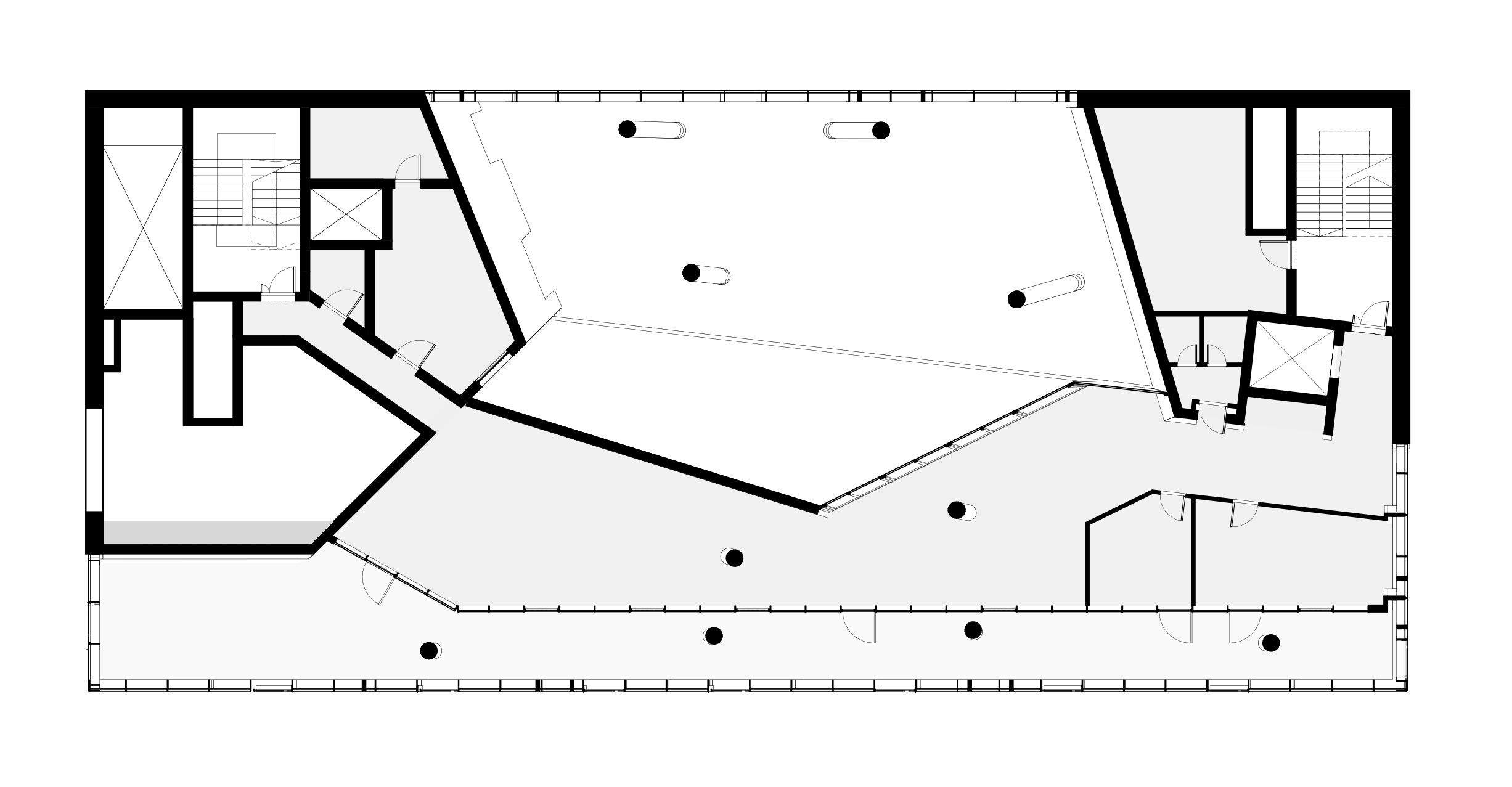 Third floor plan / Science center