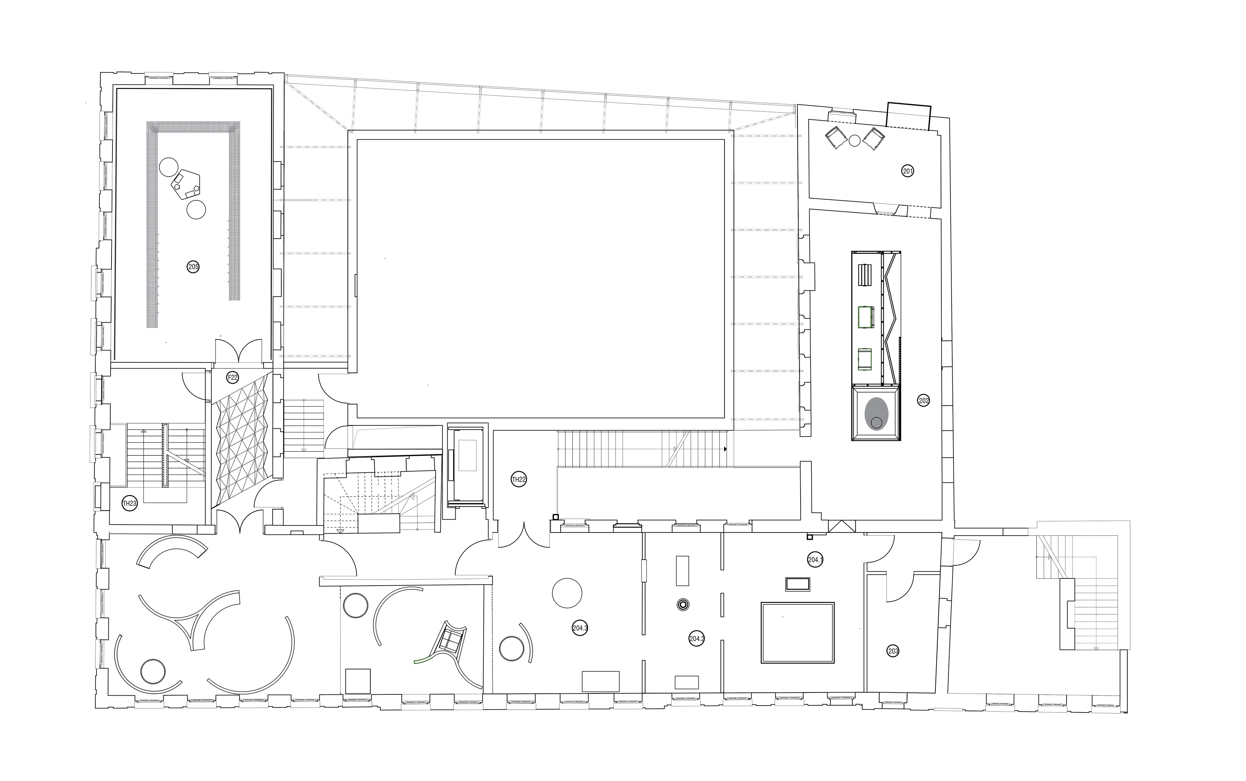 Second floor plan