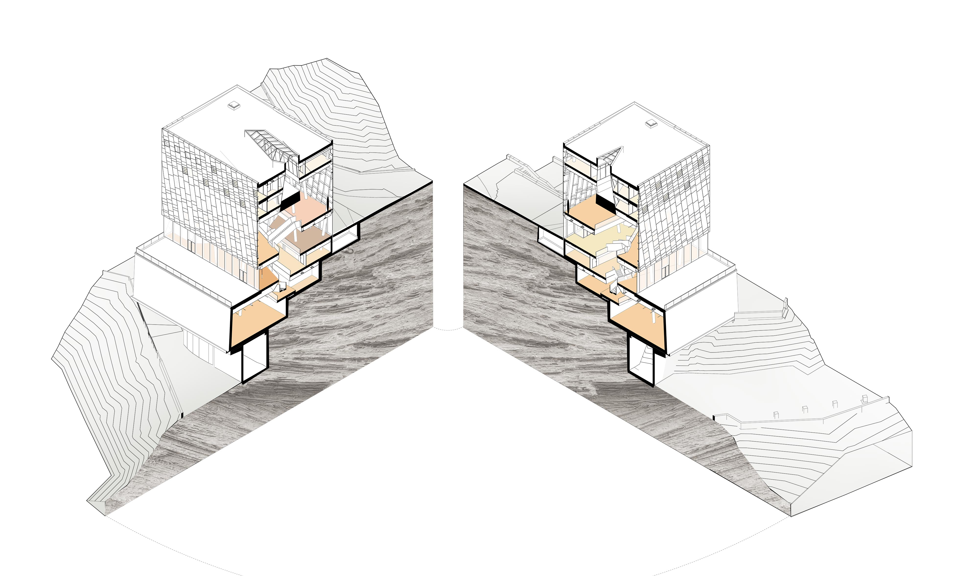 3D scheme of the science center