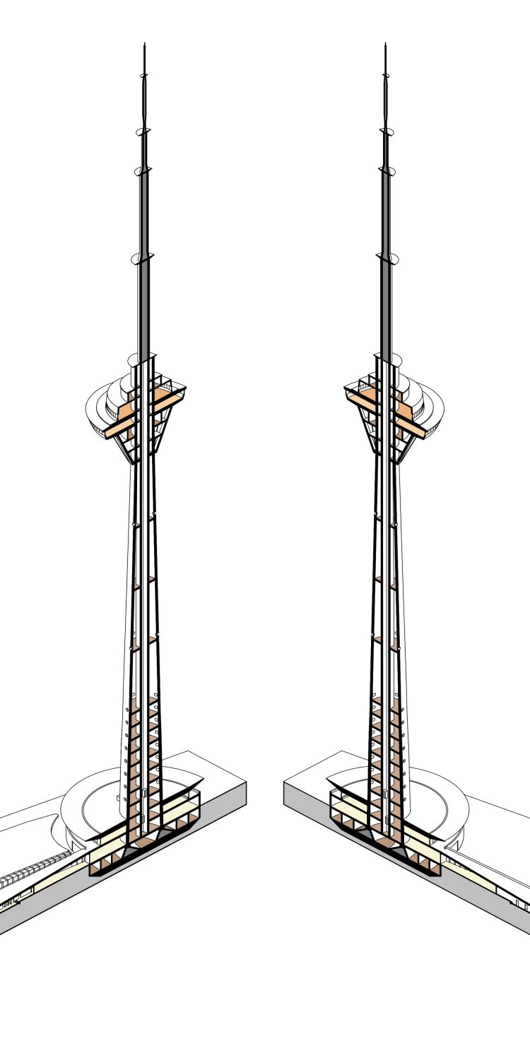 3D section