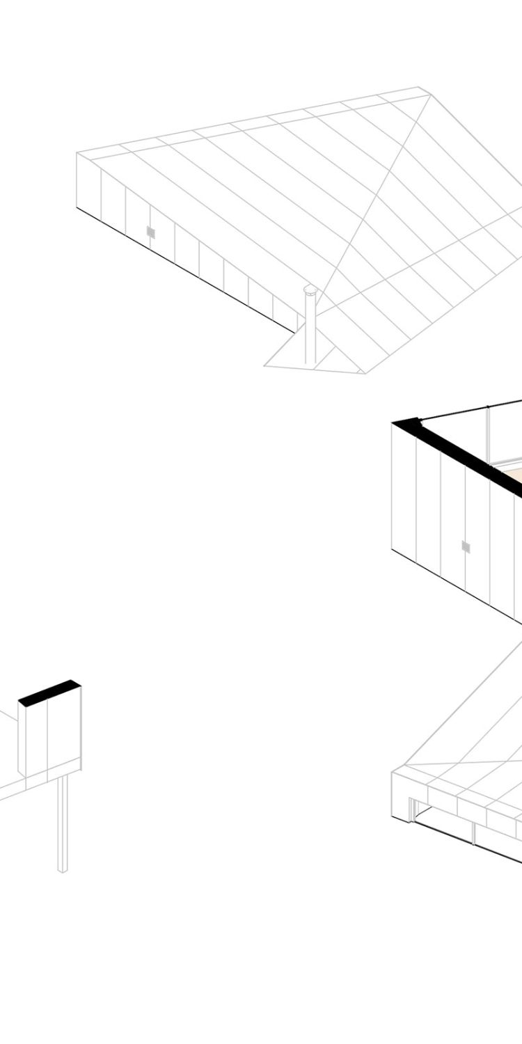 Main cabin isometric plan