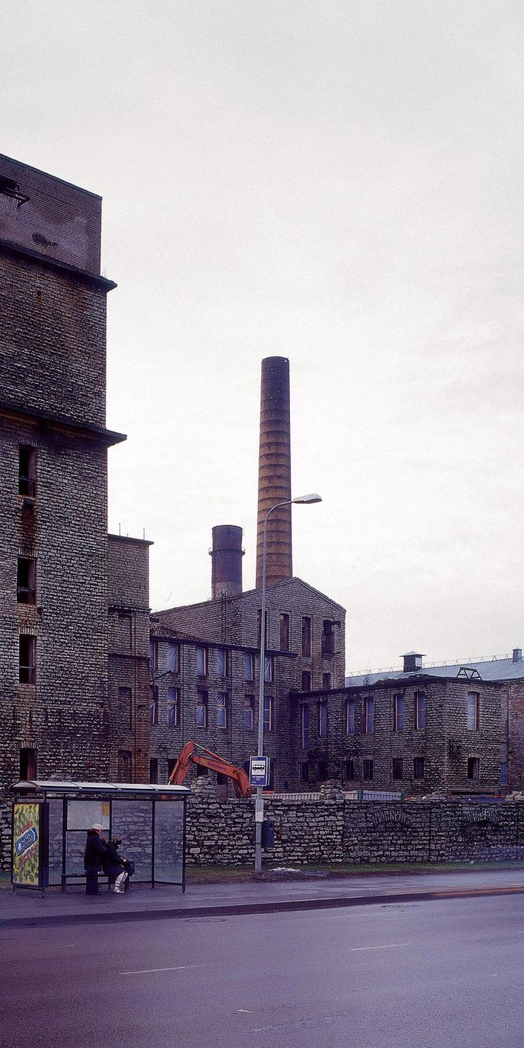 Zellulose factory ruins, 2004