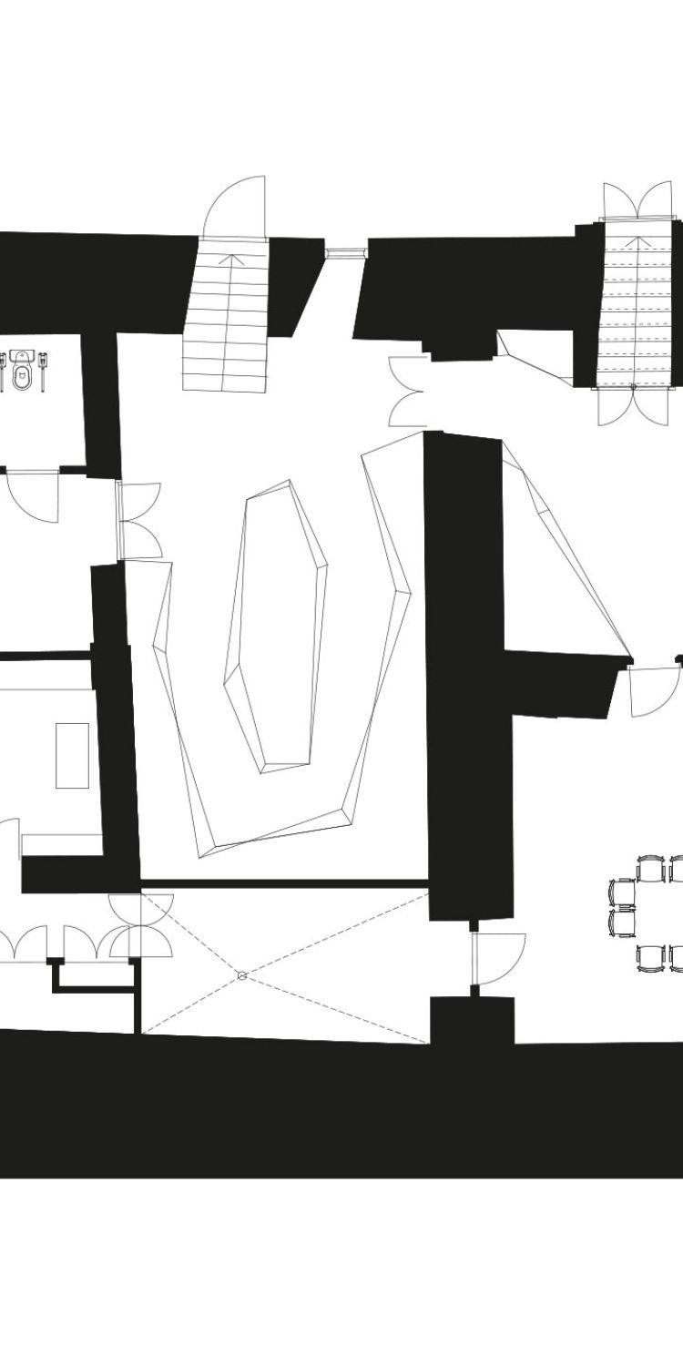 Lower floor plan