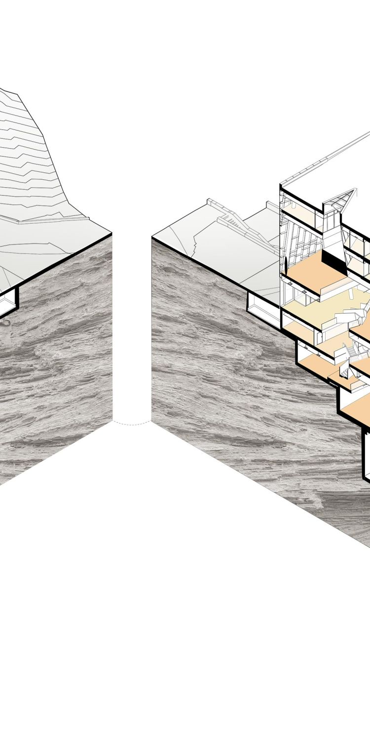 3D scheme of the science center